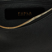 Furla Black Leather Shoulder Bag
