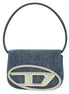 Diesel Blue Cotton Shoulder Bag