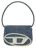 Diesel Blue Cotton Shoulder Bag