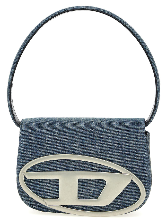 Diesel Blue Cotton Shoulder Bag
