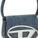 Diesel Blue Cotton Shoulder Bag
