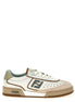 Fendi Beige Leather Sneakers