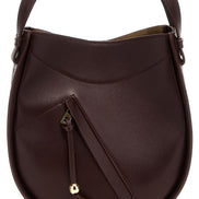 Loewe Bordeaux Calfskin Crossbody Bag