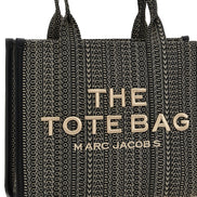 Μπεζ τσάντα tote από βαμβάκι Marc Jacobs