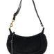 Isabel Marant Black Calfskin Shoulder Bag