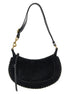 Isabel Marant Black Calfskin Shoulder Bag