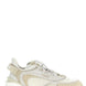 Fendi White Polyester Athletic Sneakers