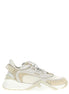 Fendi White Polyester Athletic Sneakers