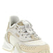 Fendi White Polyester Athletic Sneakers