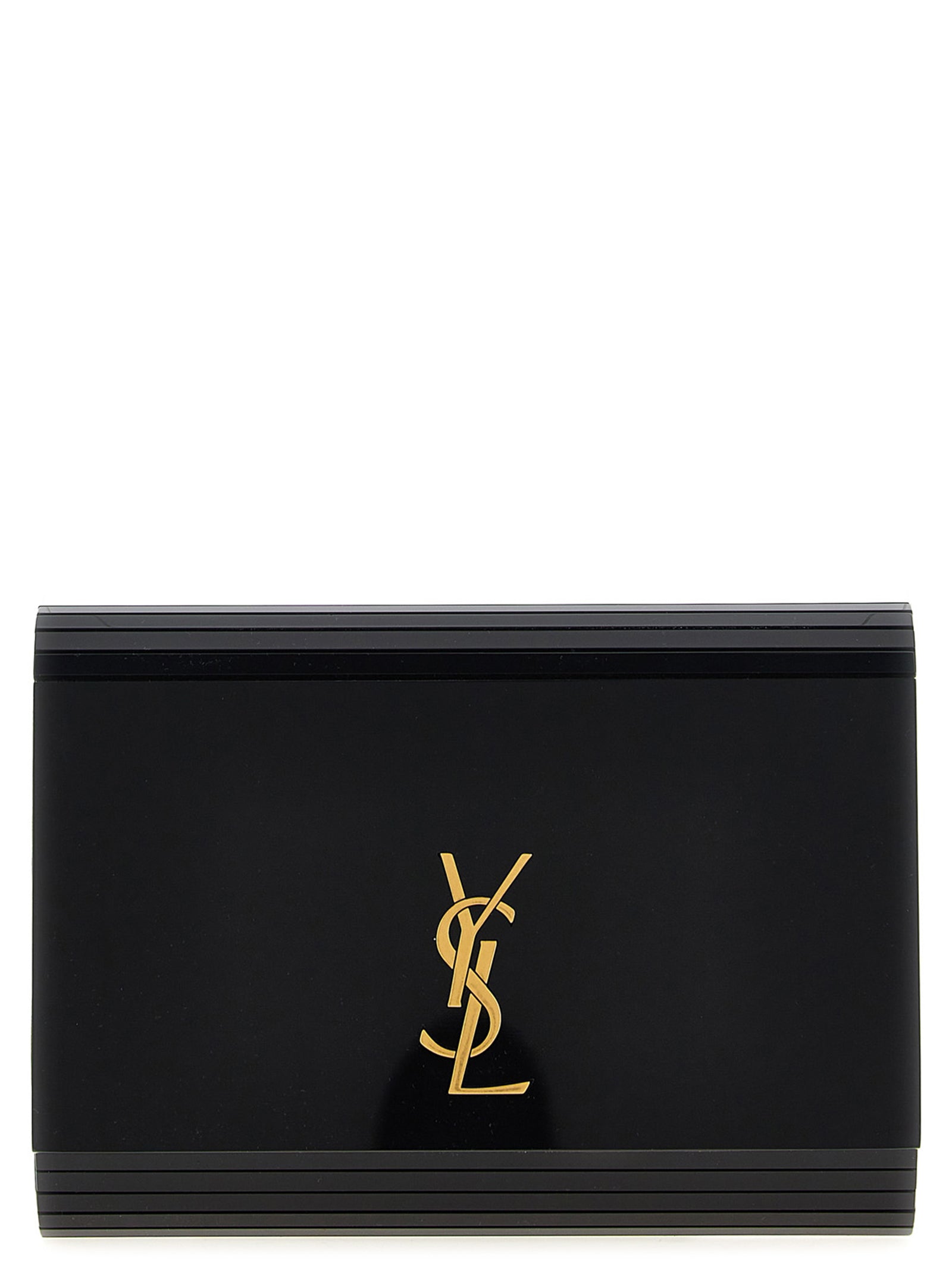 Saint Laurent Black Plexiglass Crossbody Bag