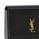 Saint Laurent Black Plexiglass Crossbody Bag