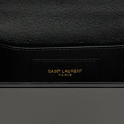 Saint Laurent Black Plexiglass Crossbody Bag