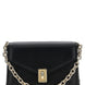 Furla Black Leather Shoulder Bag