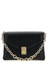 Furla Black Leather Shoulder Bag
