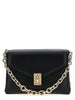 Furla Black Leather Shoulder Bag