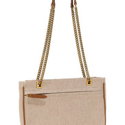 Valentino Garavani Beige Cotton Tote Bag
