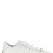 Valentino Garavani White Calfskin Low Top Sneakers