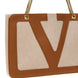 Valentino Garavani Beige Cotton Tote Bag