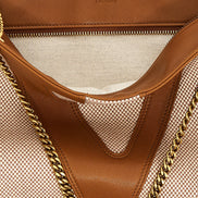 Valentino Garavani Beige Cotton Tote Bag