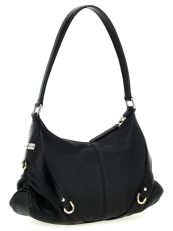 Givenchy Black Lamb Leather Shoulder Bag