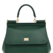 Dolce & Gabbana Bicolor Calfskin Handbag