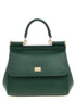 Dolce & Gabbana Bicolor Calfskin Handbag