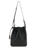 Saint Laurent Bicolor Calfskin Crossbody Bag