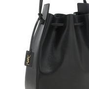 Saint Laurent Bicolor Calfskin Crossbody Bag
