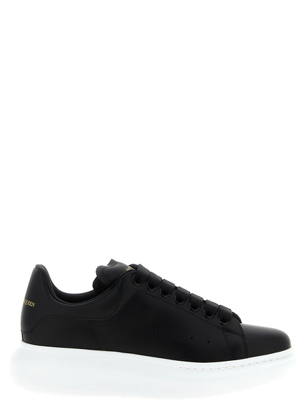 Alexander McQueen Bicolor Bovine Leather Low Top Sneakers