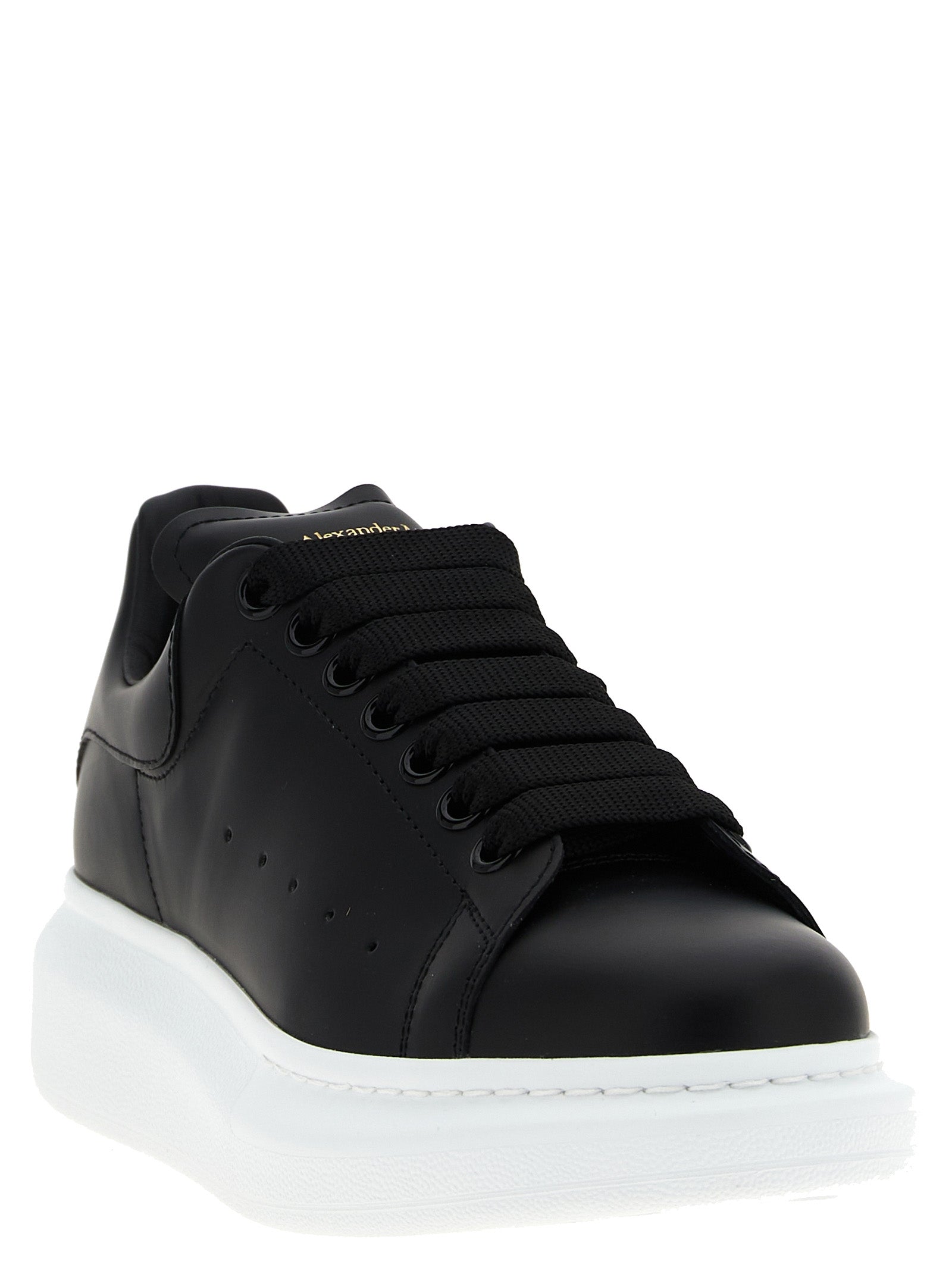 Alexander McQueen Bicolor Bovine Leather Low Top Sneakers