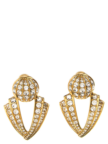 Valentino Garavani Gold Brass Earrings