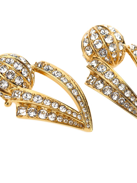 Valentino Garavani Gold Brass Earrings