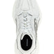 Balenciaga White Cowhide Athletic Sneakers