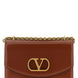 Valentino Garavani Brown Calfskin Shoulder Bag