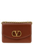 Valentino Garavani Brown Calfskin Shoulder Bag