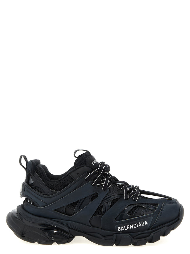 Balenciaga Black Polyethylene Athletic Sneakers