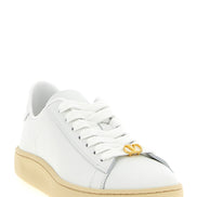 Valentino Garavani White Calfskin Sneakers