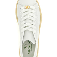 Valentino Garavani White Calfskin Sneakers