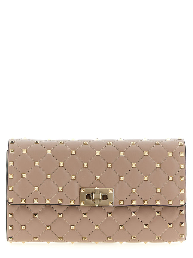Valentino Garavani Multicolor Lamb Leather Shoulder Bag