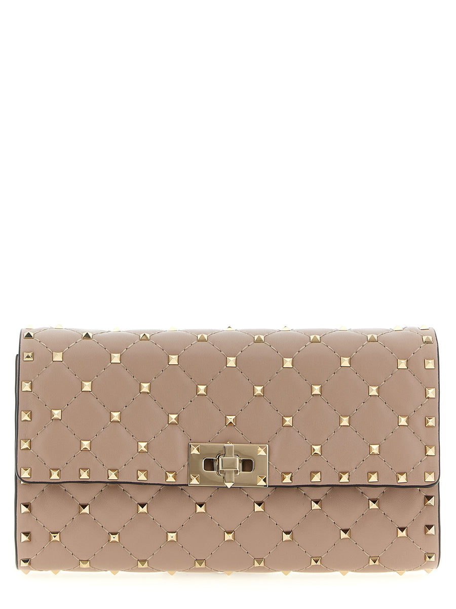 Valentino Garavani Multicolor Lamb Leather Shoulder Bag