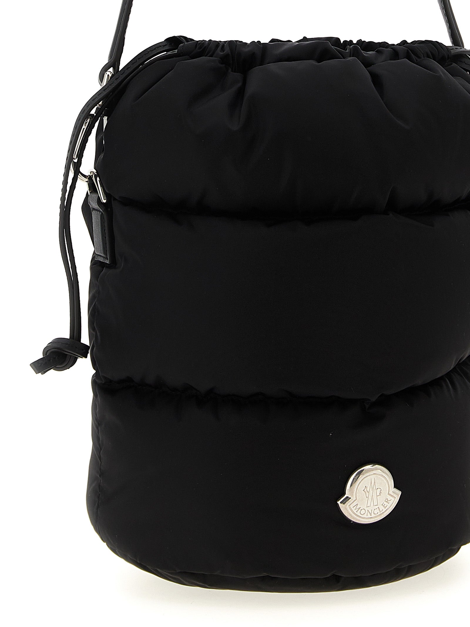 Μαύρη Τσάντα Χειρός από Πολυαμίδιο Moncler