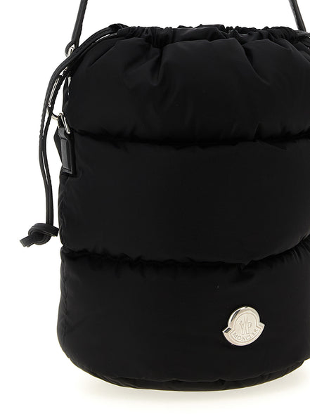 Μαύρη Τσάντα Χειρός από Πολυαμίδιο Moncler