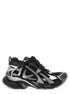 Balenciaga Black Polyethylene Athletic Sneakers