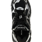 Balenciaga Black Polyethylene Athletic Sneakers