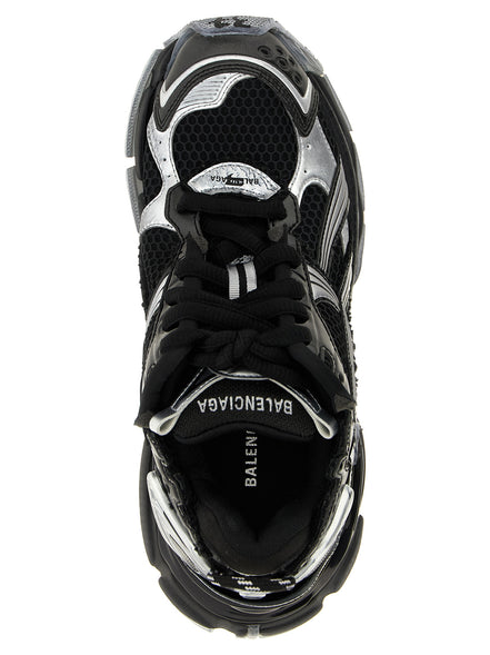 Balenciaga Black Polyethylene Athletic Sneakers
