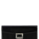Roger Vivier Black Calfskin Cardholder