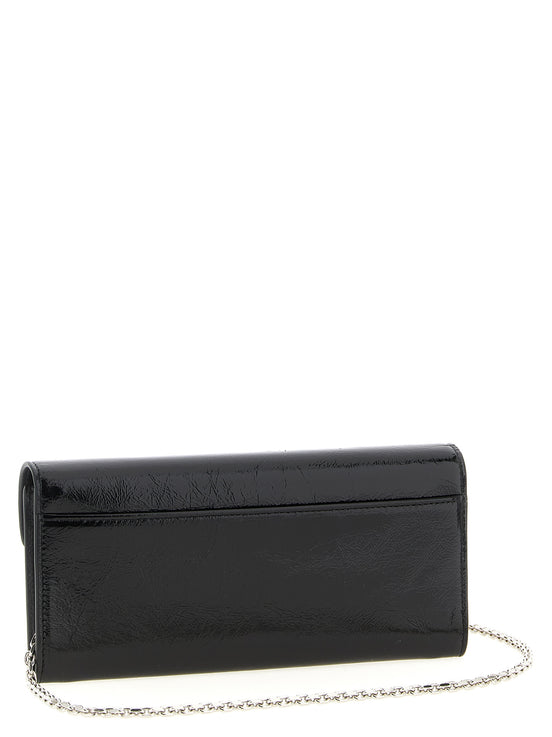 Roger Vivier Black Calfskin Cardholder