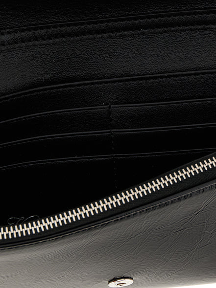 Roger Vivier Black Calfskin Cardholder