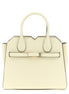 Valextra White Calfskin Handbag