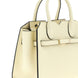 Valextra White Calfskin Handbag